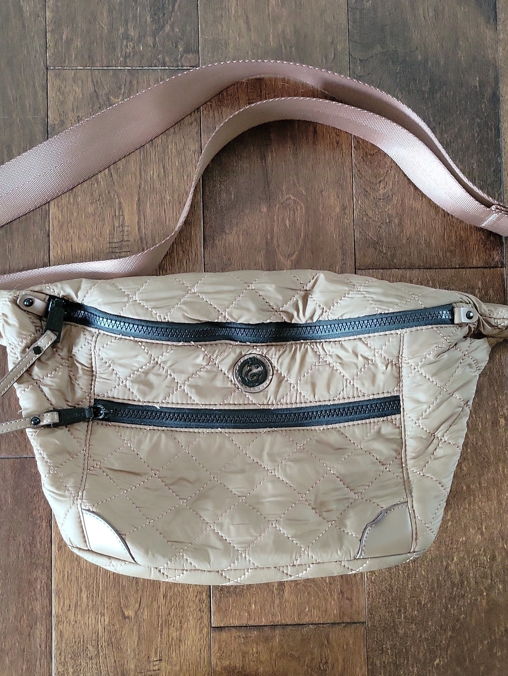 Joan & David Quilted Sling Bag